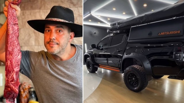 Após deixar TV, André Marques compra picape de R$ 280 mil para viajar pelo país