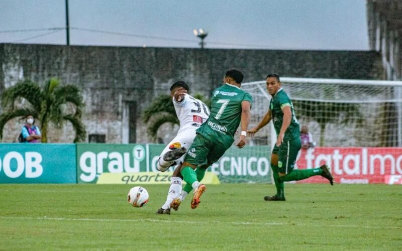 Com gols no primeiro tempo, Botafogo-PB e Floresta empatam em João Pessoa pela 14ª rodada da Série C