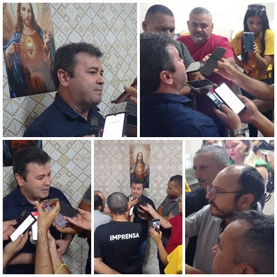 Pré-Candidato: Dr Aledson Moura concede entrevista coletiva em Patos, fala sobre sua trajetória e projetos para Capital do Sertão