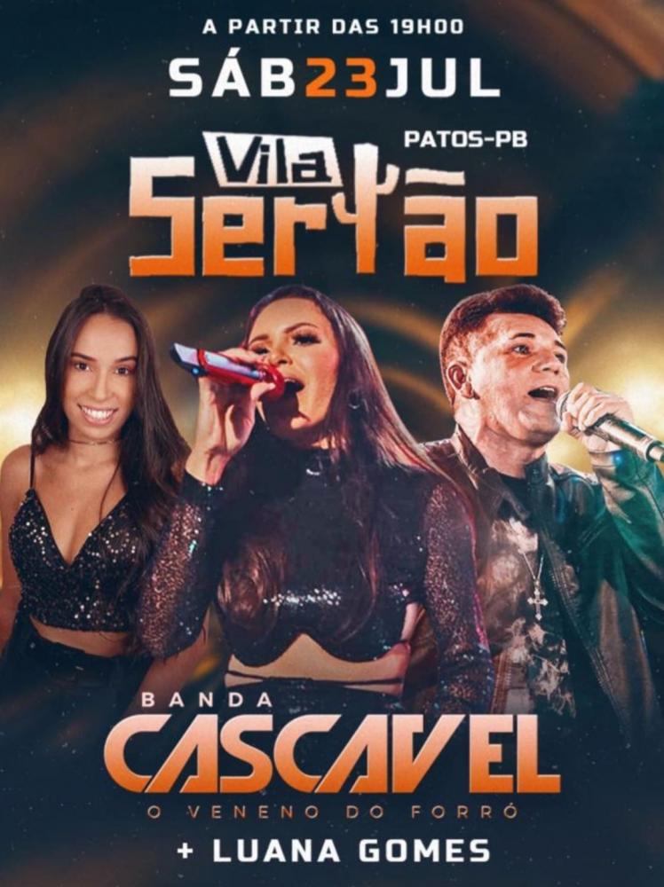 Banda Cascavel fará um show cheio de emoções neste sábado, no Vila Sertão; confira