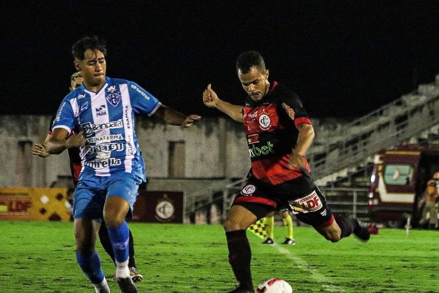 Campinense perde em casa para Paysandu por 3 a 1 e enfrenta zona do rebaixamento