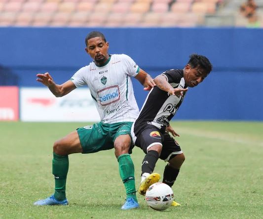 Na Arena Amazônia, Botafogo-PB empata com o Manaus e agora é o quarto colocado no G-8