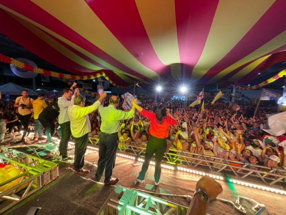 Com presença de Alckmin, PSB homologa chapa com João, Lucas e Pollyana; “Ser governador é missão”, diz Azevêdo