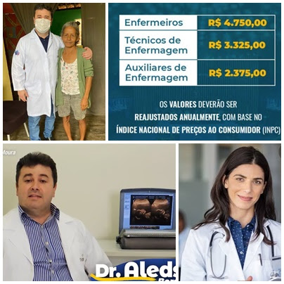 No dia da Saúde Dr. Aledson Moura parabeniza colegas e enaltece conquista dos Enfermeiros