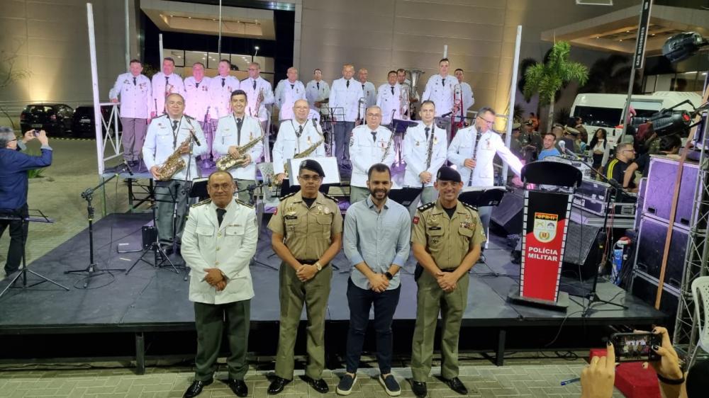 Polícia Militar realiza evento alusivo aos 29 Anos da Banda Musical do 3º Batalhão de Patos
