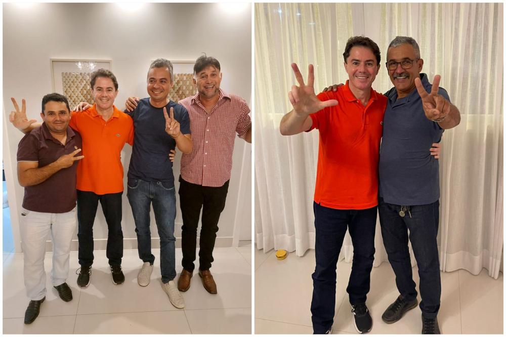 Veneziano recebe apoios de lideranças de Salgado de São Félix e do líder das oposições da cidade de Pilar