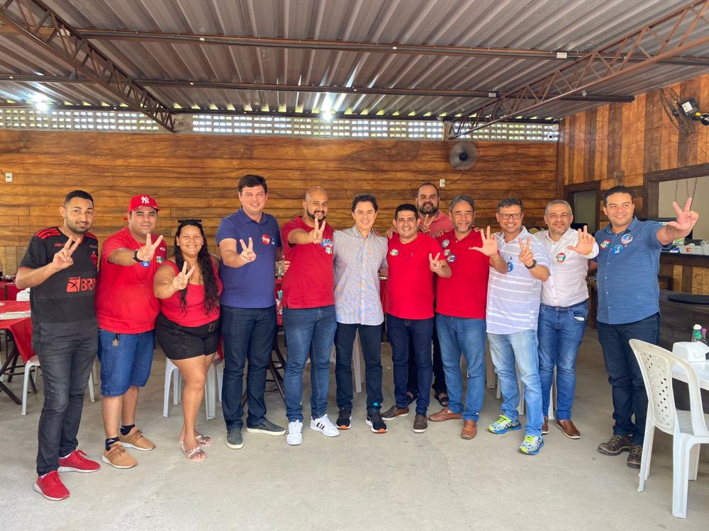 Veneziano recebe apoio de Diego do Kipreço, do ex-presidente da Câmara Júnior e do grupo de oposição de Bayeux