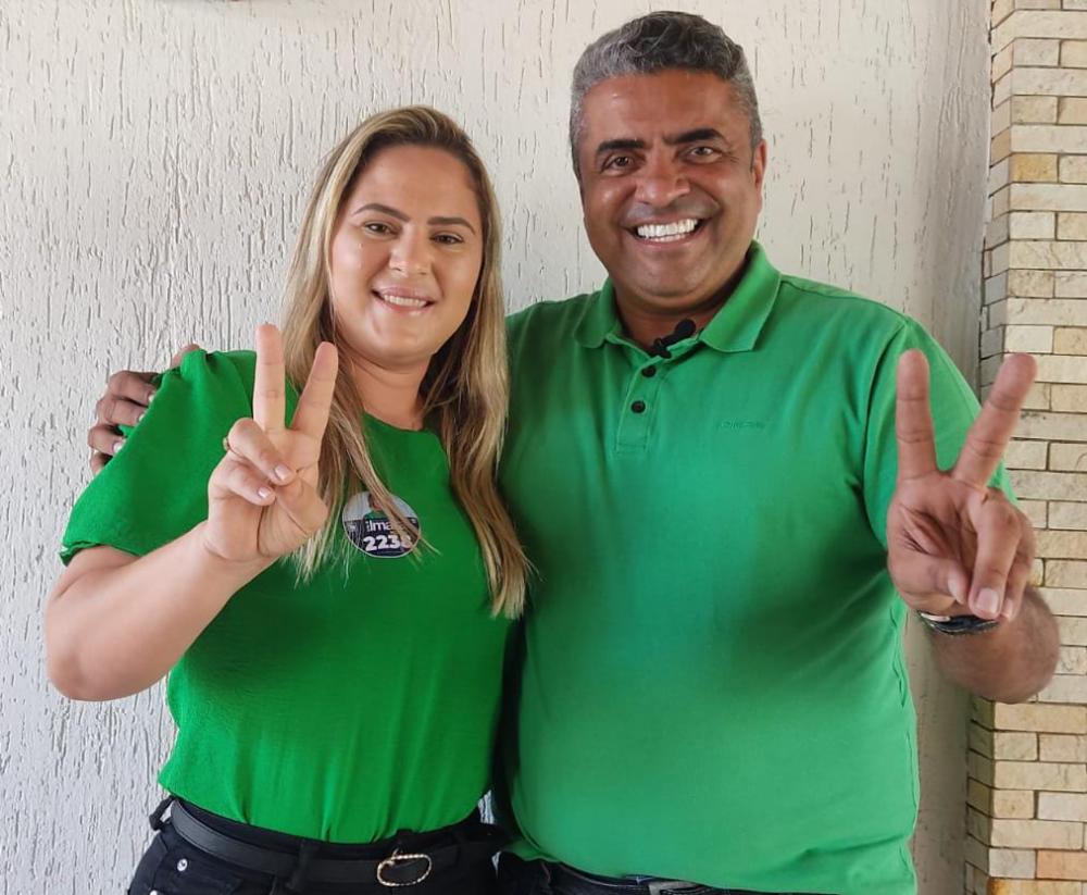 Ilmara Morais anuncia dobradinha com o candidato a deputado estadual Cicinho Lima