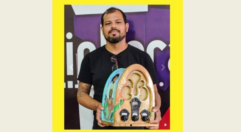 Trabalho de artista patoense precisa de votos para vencer competição no Estado da Paraíba