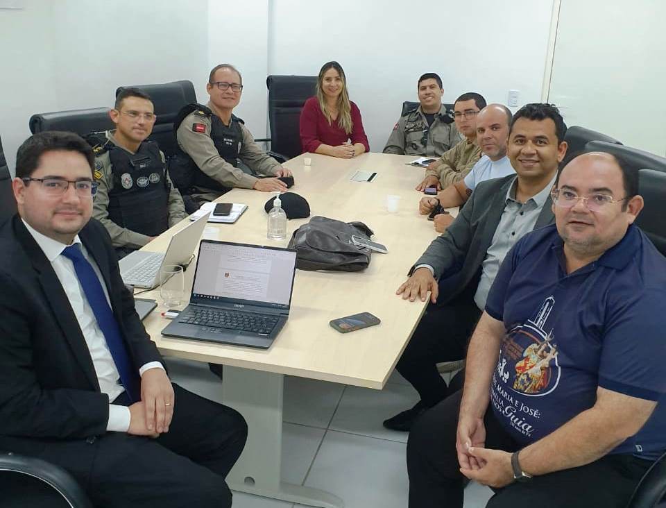 Forças de Segurança, órgãos municipais e Igreja se unem para planejar ações para a Festa de Nossa Senhora Da Guia