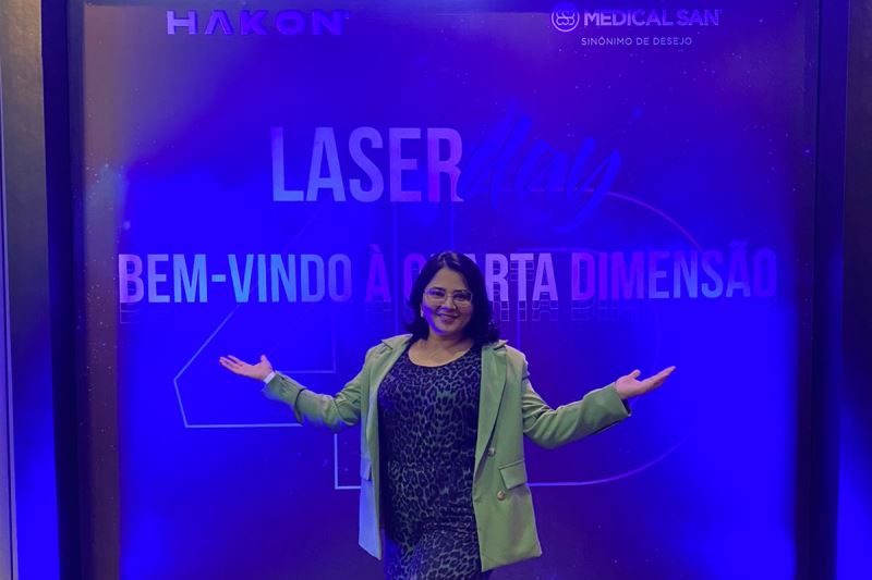 Dra Thayse Mikaelli é selecionada para participar do maior evento de epilação à laser do Brasil