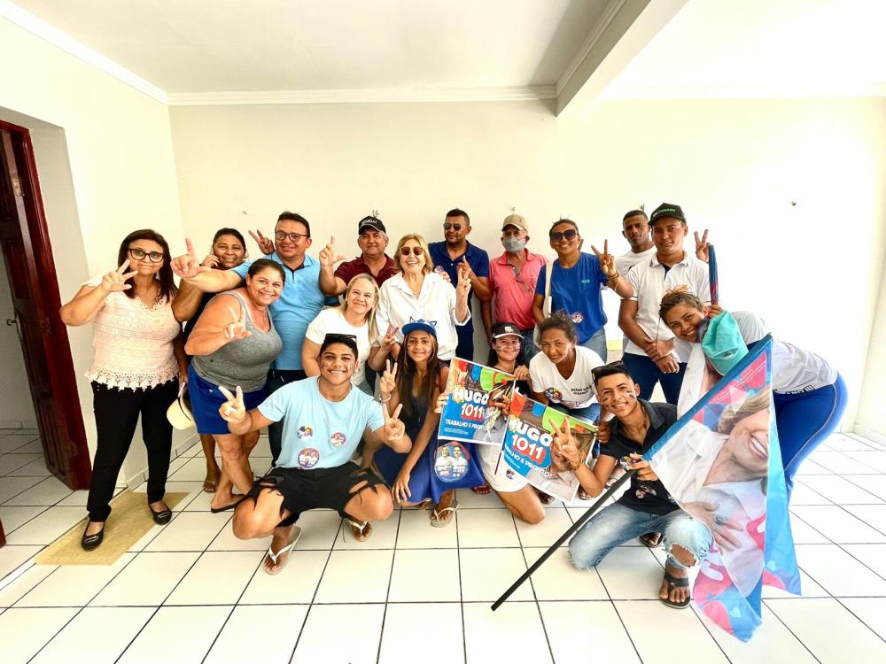 Francisca Motta participa de reunião com pescadores, e cumpre agenda com vereadores e apoiadores em Emas