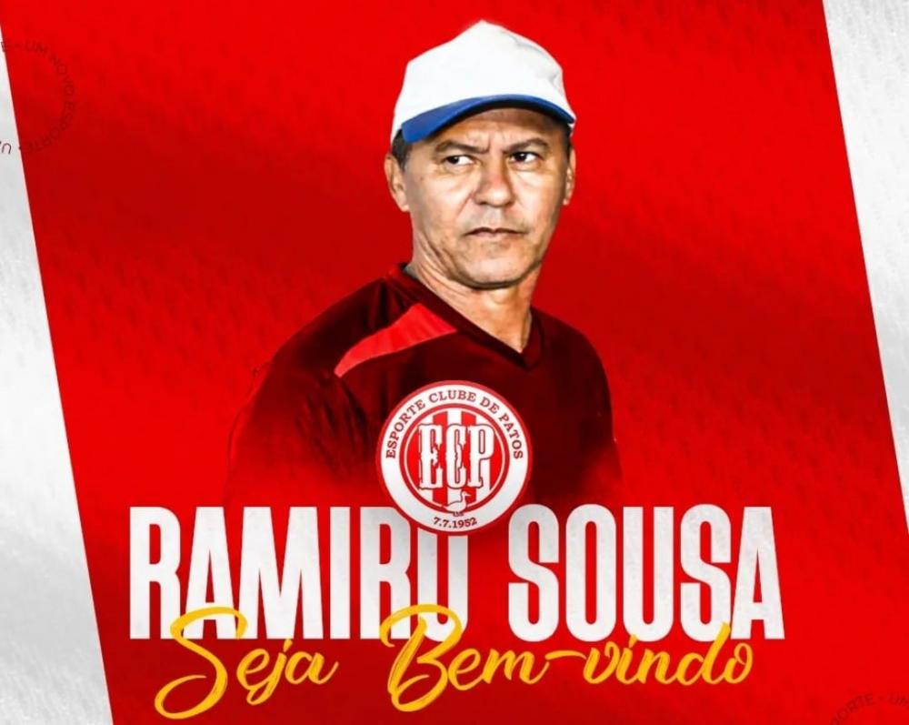 Esporte de Patos anuncia Ramiro de Souza como novo técnico