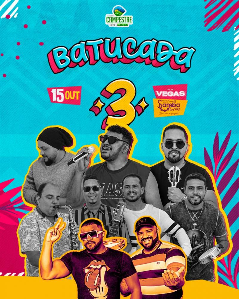 Batucada 3 do Grupo Vegas será neste sábado, em Patos; participe!