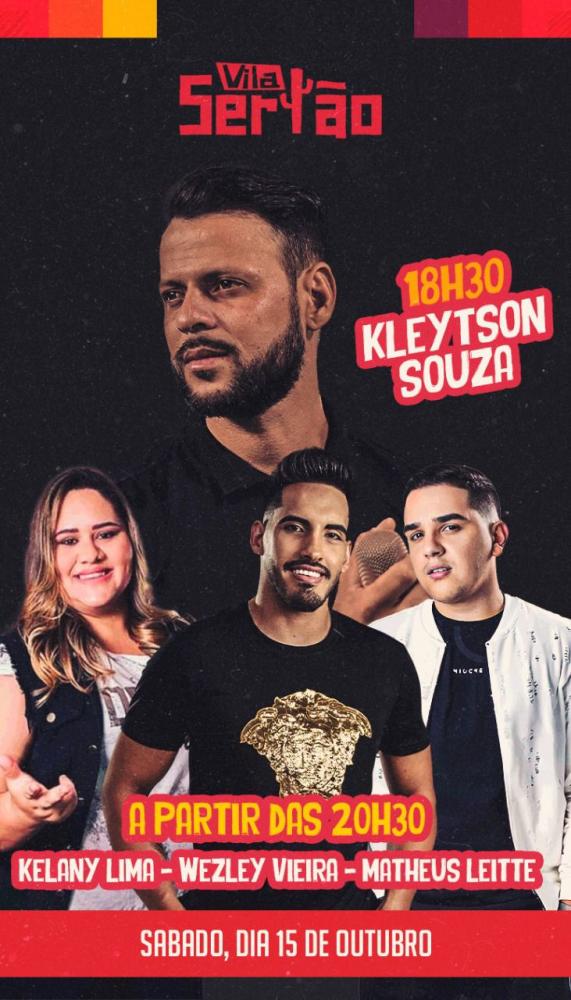 Curta o sabadão no Villa Sertão; confira a super programação!