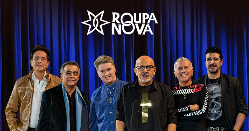 Roupa Nova comemora 40 anos de carreira com show especial em João Pessoa