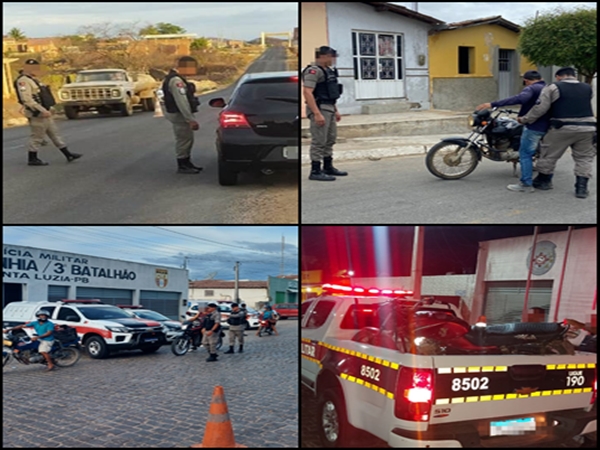 Operação Paradigma é realizada nas cidades de Santa Luzia, Malta, Desterro e Cacimbas