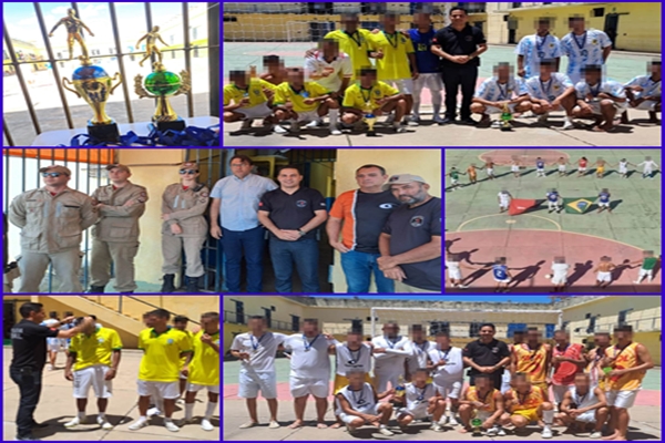  II Copa PPRN Carreiro de Futsal é realizada em penitenciária de Patos