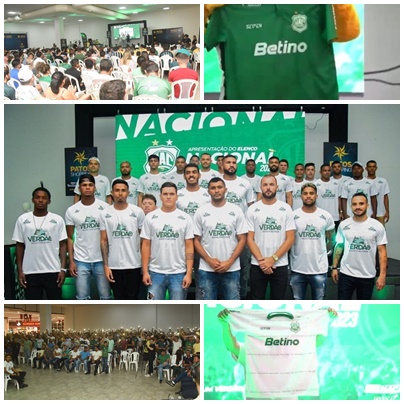 Nacional de Patos apresenta seu elenco para temporada 2023