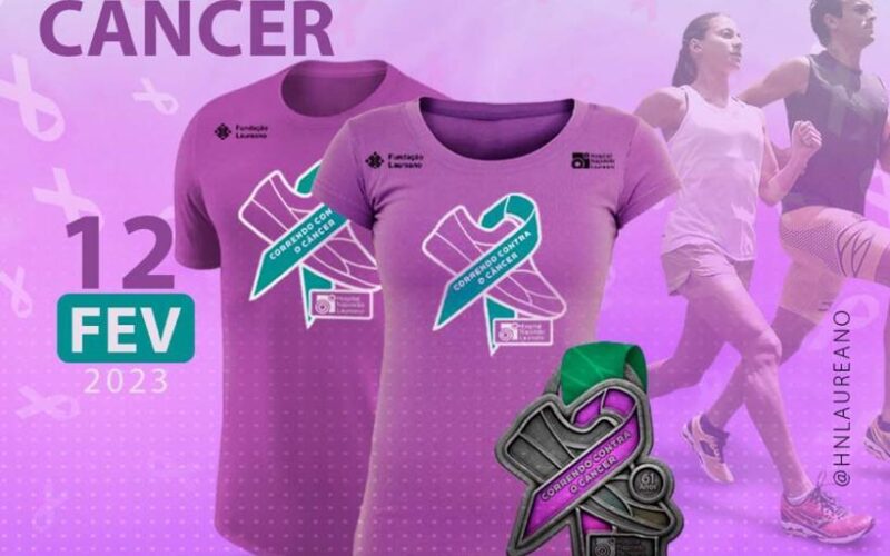 Hospital Laureano lança 2ª Corrida contra o câncer e inscrições já estão abertas