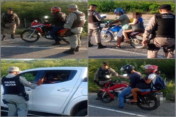 Polícia Militar realiza a Operação Boas Festas, em Passagem