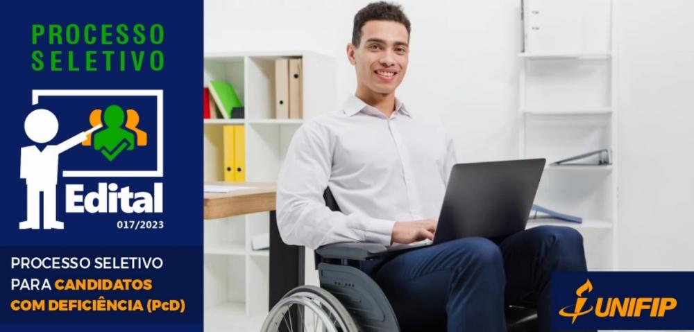 Unifip abre Processo Seletivo para contração de pessoas com deficiência