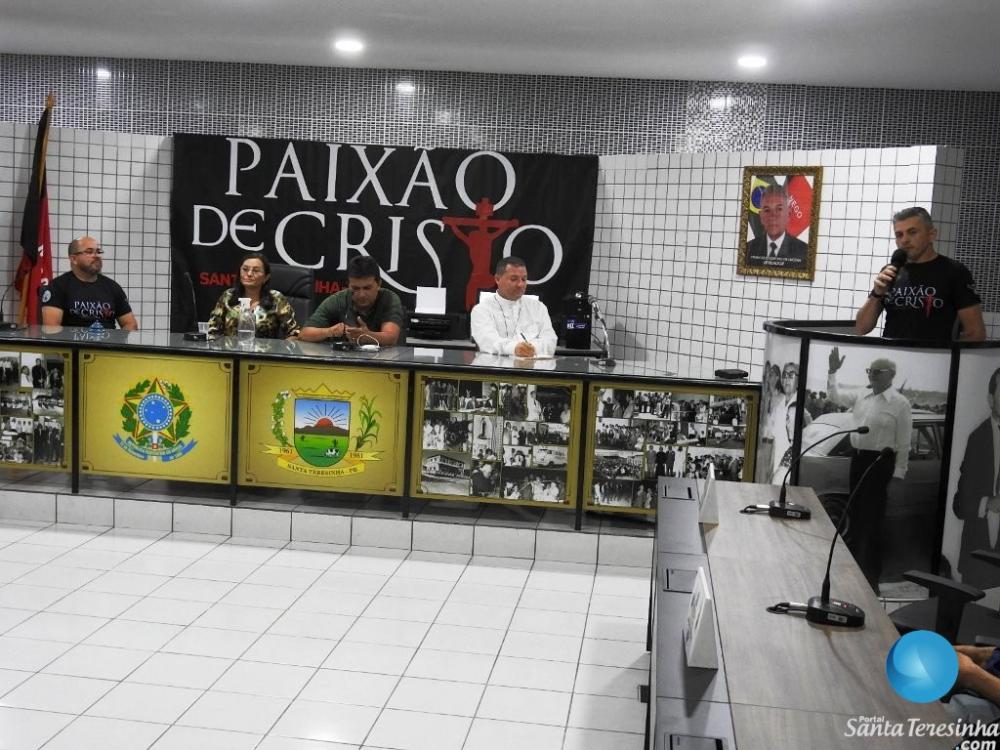 Grupo de Teatro Constelação faz o Lançamento da Peça Teatral Paixão de Cristo 2023