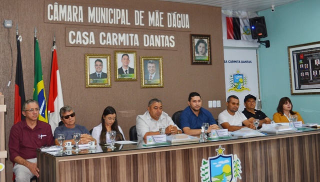 Câmara Municipal de Mãe d´ Água realiza Sessão de abertura dos trabalhos legislativos de 2023