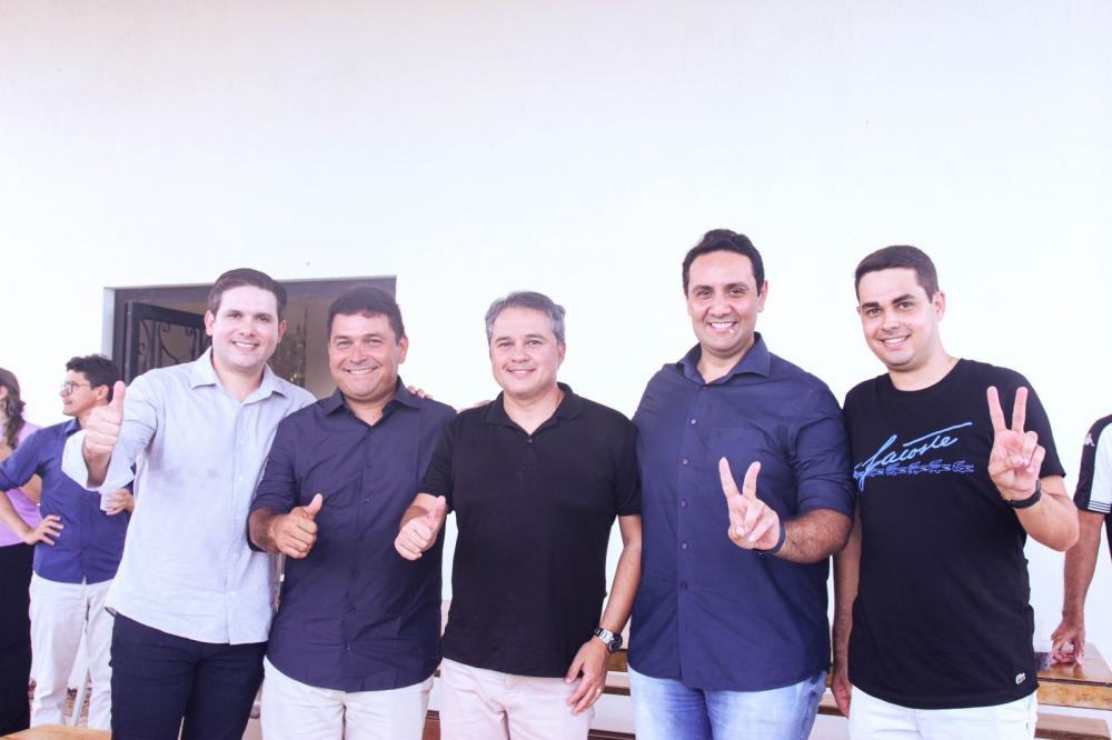 Grupo político do ex-prefeito de Condado, Caio Paixão, declara apoio ao deputado federal Hugo Motta