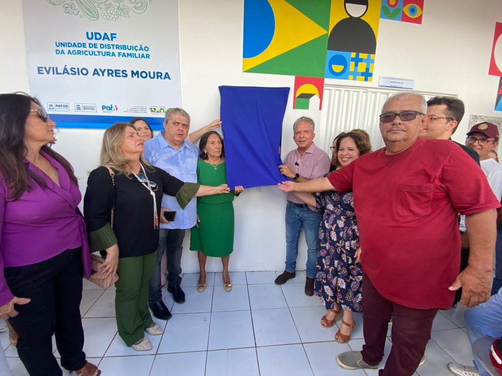 *Inauguração da UDAF fortalece a agricultura familiar e garante segurança alimentar para famílias vulnerabilidade de Patos*