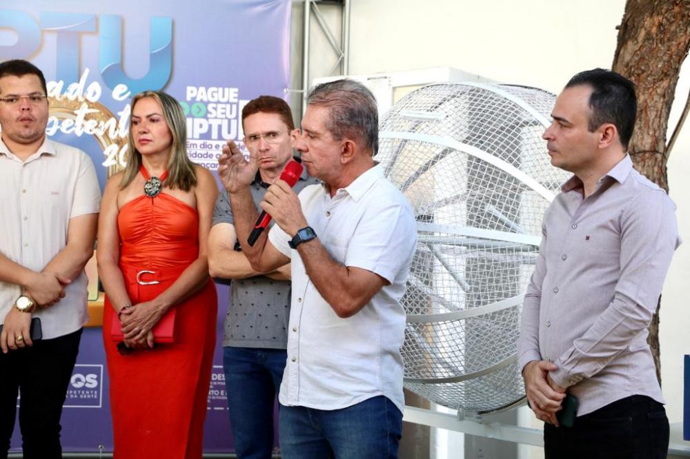 Prefeitura de Patos sorteia prêmios da 1ª etapa do IPTU premiado 2023 para contribuintes que pagaram com desconto