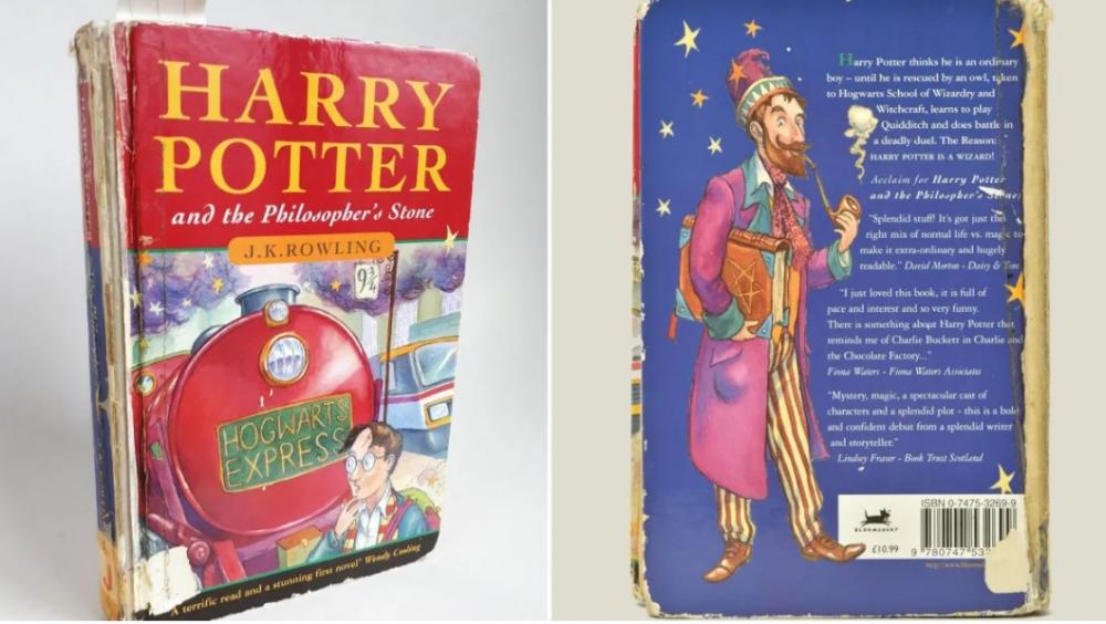  Primeira edição de Harry Potter é leiloada por R$ 66,5 mil