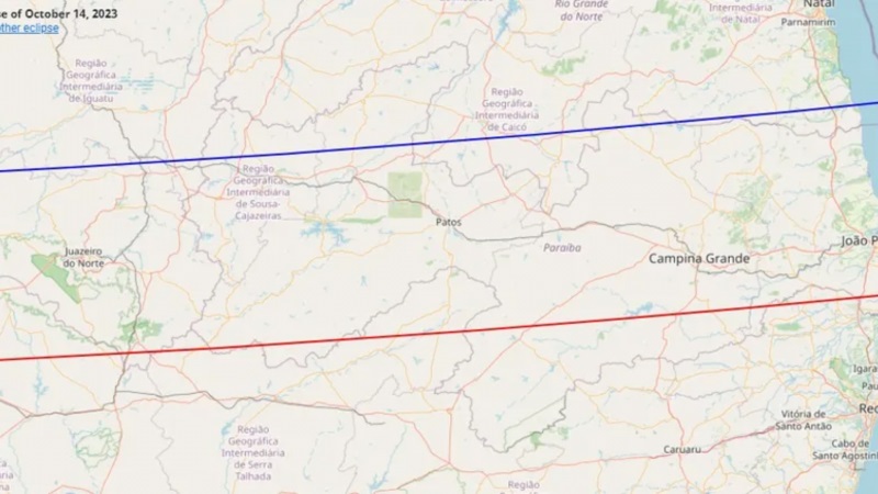 Eclipse terá até quatro minutos de duração; confira os horários na Paraíba