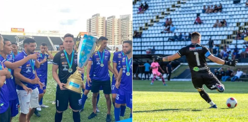 Natural de Patos, goleiro Yuri é destaque em título do Mossoró EC na Segunda Divisão Potiguar