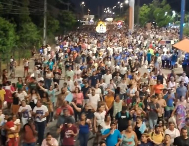 Mais de 500 mil pessoas participam da romaria de Nossa Senhora da Penha, em João Pessoa