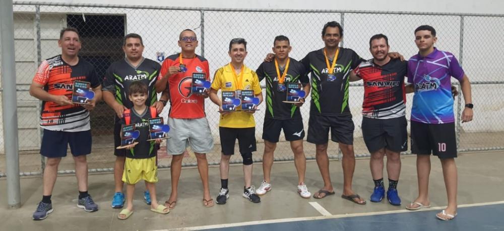 Atletas patoenses brilham no VIII Aberto de Tênis de Mesa, em Currais Novos (RN)