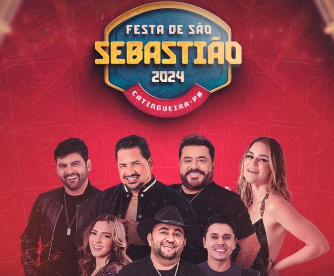 Limão com Mel e Zezo estão na Programação da Festa de São Sebastião que será realizada em Catingueira