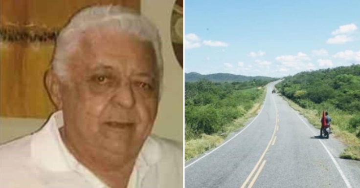 PB-275 recebe nome em homenagem a Mozart Wanderley, primeiro prefeito de São José de Espinharas