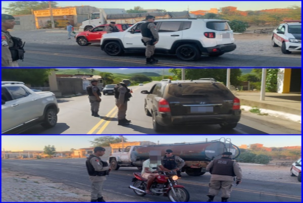 3º BPM reforça policiamento e intensifica ações em Patos e Região