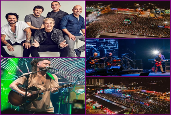 FEST VERÃO: Depois do sucesso da segunda noite, Festival prepara último dia com estrelas do pop rock nacional