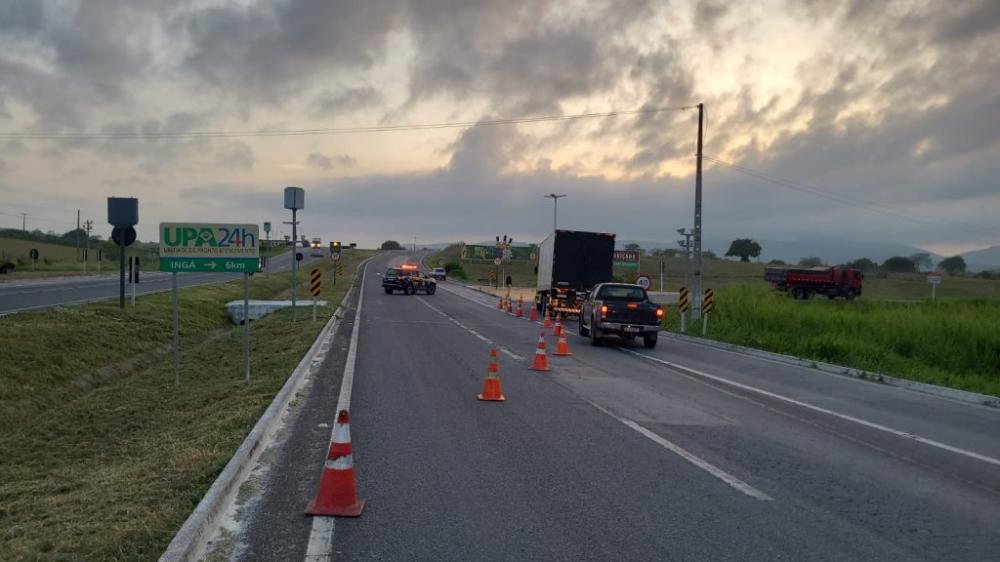 BR-230, no município de Pocinhos, será interditada nesta terça-feira pela PRF