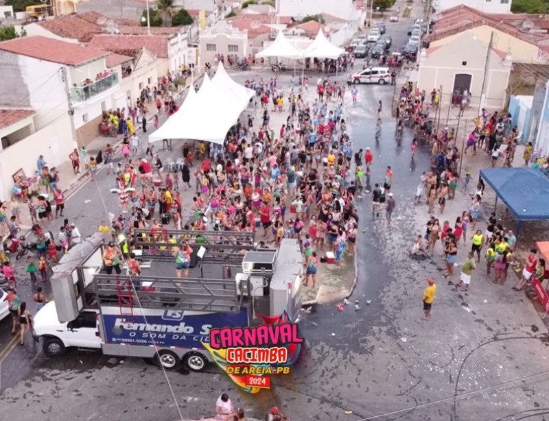 Cacimba de Areia celebra sucesso do carnaval 2024