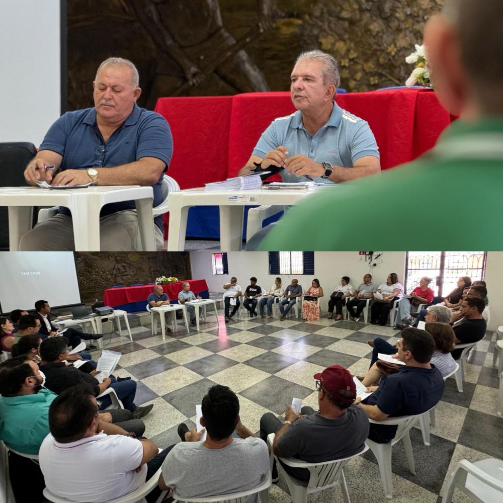 Prefeito Nabor realiza reunião de avaliação com secretariado e define metas para 2024