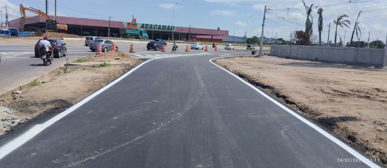 DER modifica tráfego na BR-230 na obra do Viaduto de Água Fria