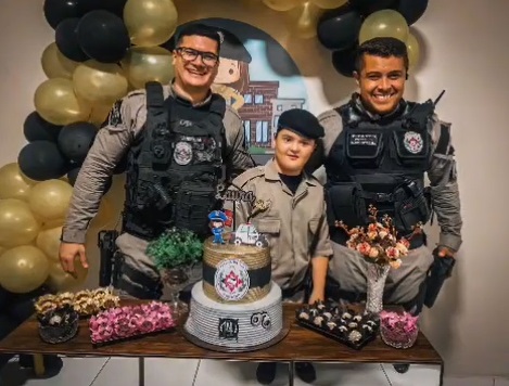 Polícia Militar realiza visita mais que especial, em Patos