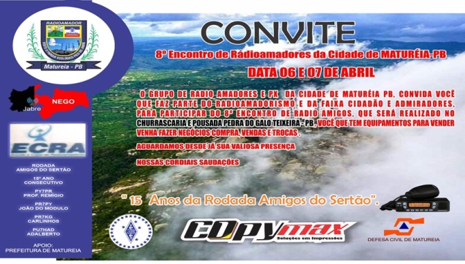 Radioamadores de todo o Brasil terão encontro no próximo final de semana, em Teixeira