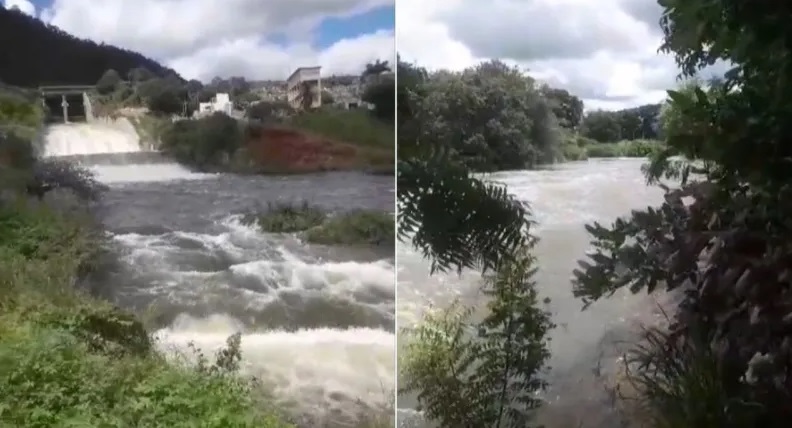 Em Cajazeiras: Aumento do volume de água no Engenheiro Ávidos preocupa população; Dnocs monitora