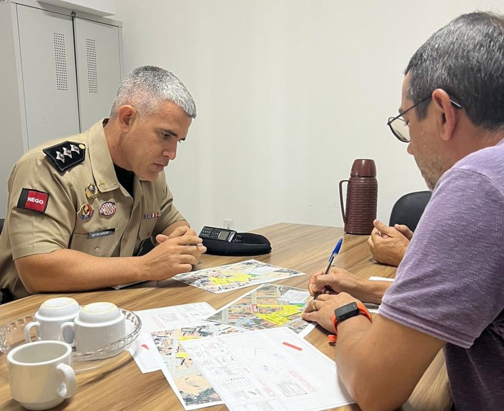 Polícia Militar e entes municipais realizam reunião de planejamento para Festa de Emancipação Política de Quixaba