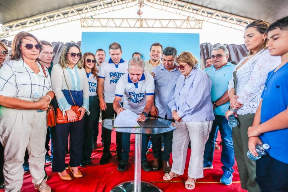 Ordem de serviço para Complexo de Saúde Segundo Brito representa um marco para Patos e região