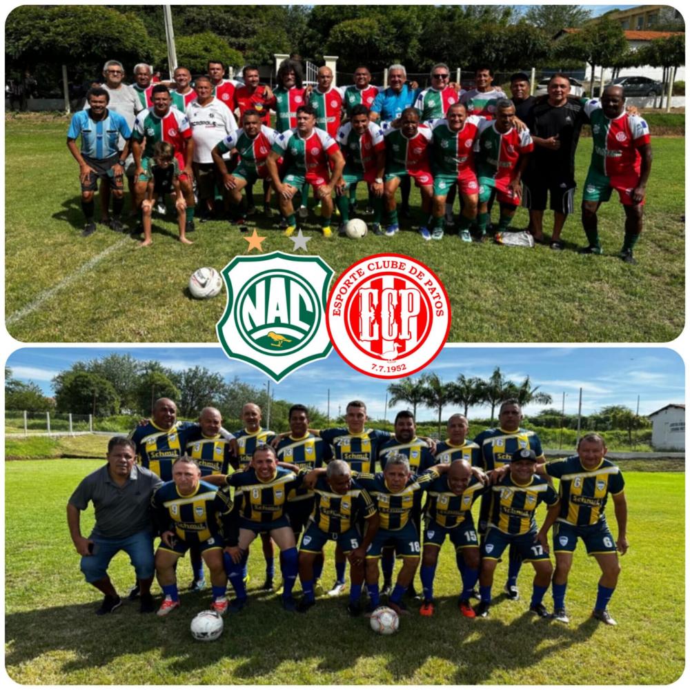2º Encontro de ex-atletas de Nacional e Esporte realizado no Campo da UFCG - Patos